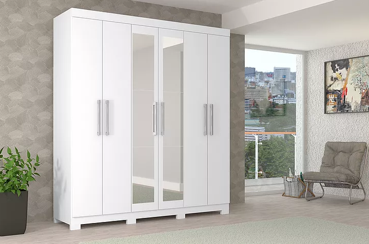 ROUPEIRO SOFT 6P- JOSAN - Wellington Móveis